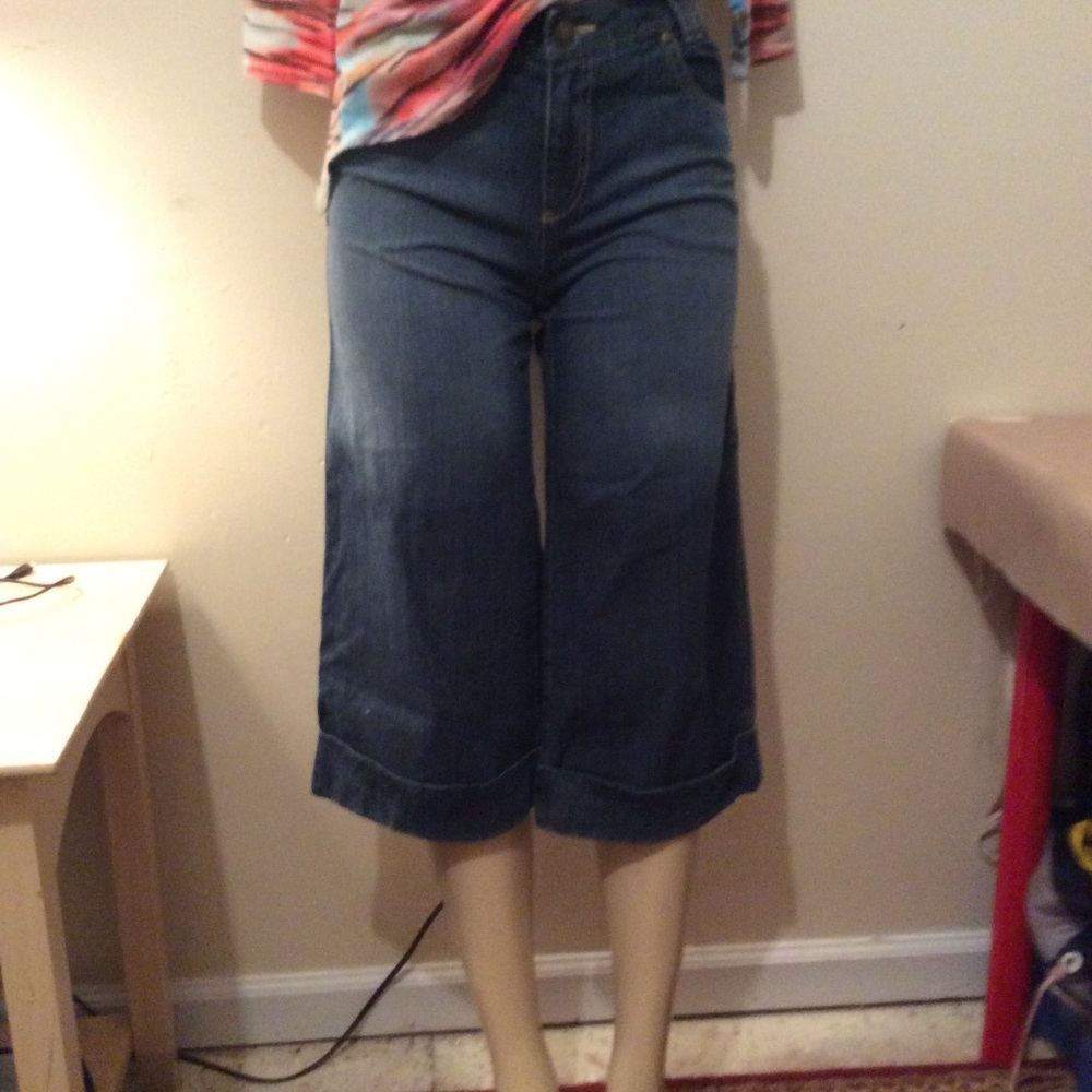 Liz Claiborne Jean trouser Gouchos sz 4